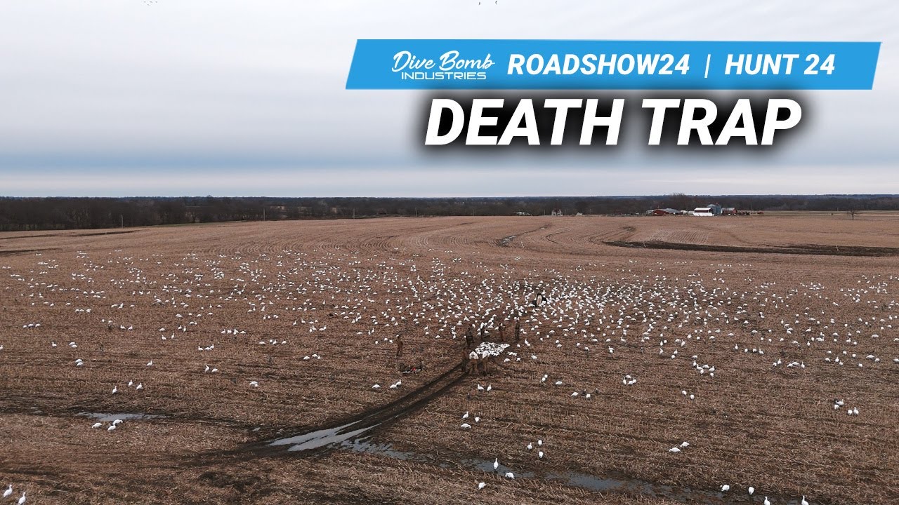 100+ SNOW GEESE DOWN! Insane Pit Blind Spins w/ Tony Vandemore | #ROADSHOW24 HUNT 24