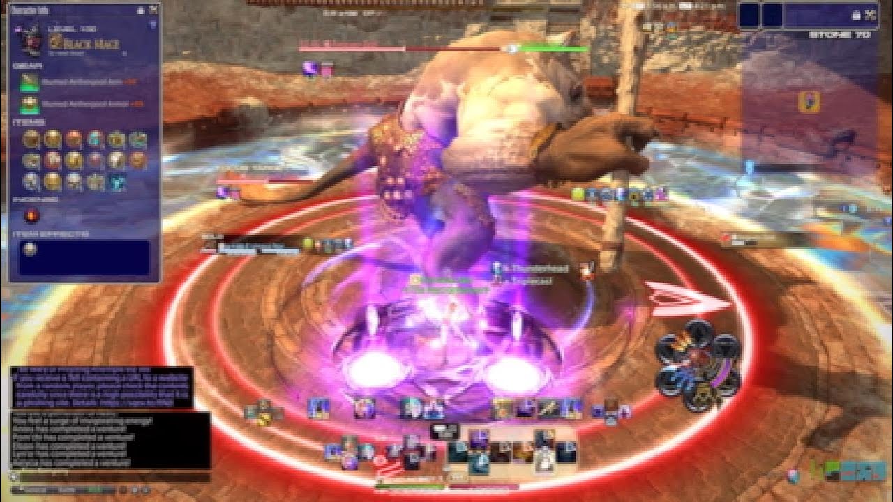 FFXIV - Pilgrim's Traverse 70 Boss - Blm PoV