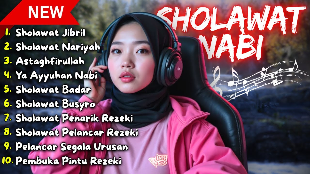 SHOLAWAT TERBARU 2026 | SHOLAWAT JIBRIL PENARIK REZEKI, BUSYRO, NARIYAH, SHOLAWAT NABI MERDU TERBARU