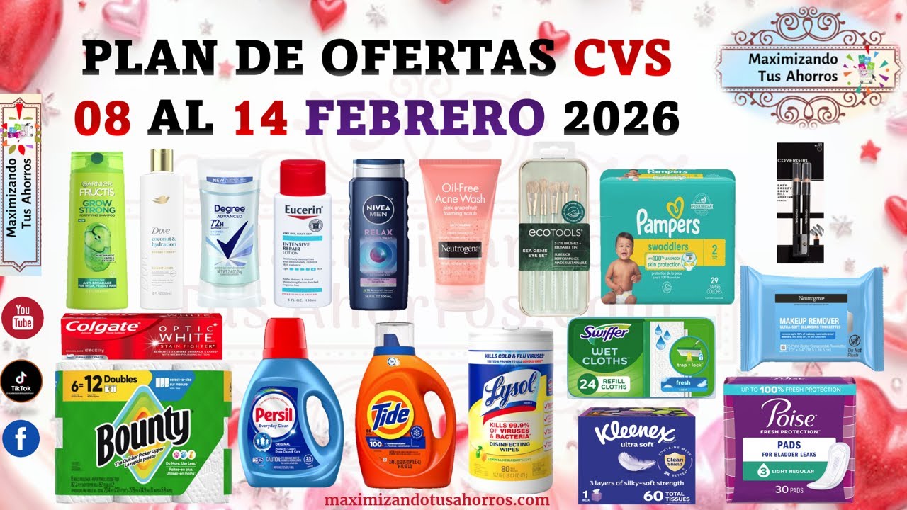 Plan de Ofertas CVS 👉🏻2/8/26 al 2/14/26