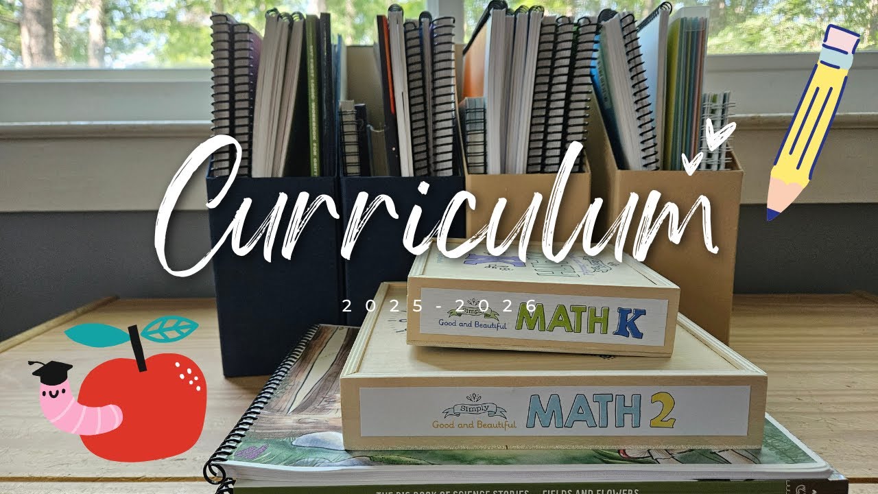 2025-2026 Curriculum Choices | 2nd Grade & Kindergarten