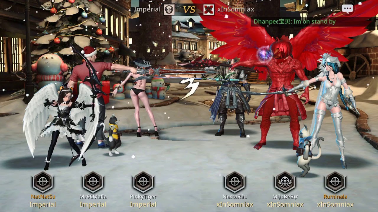 Darkness Rises Server Asia Guild War Archer Imperial