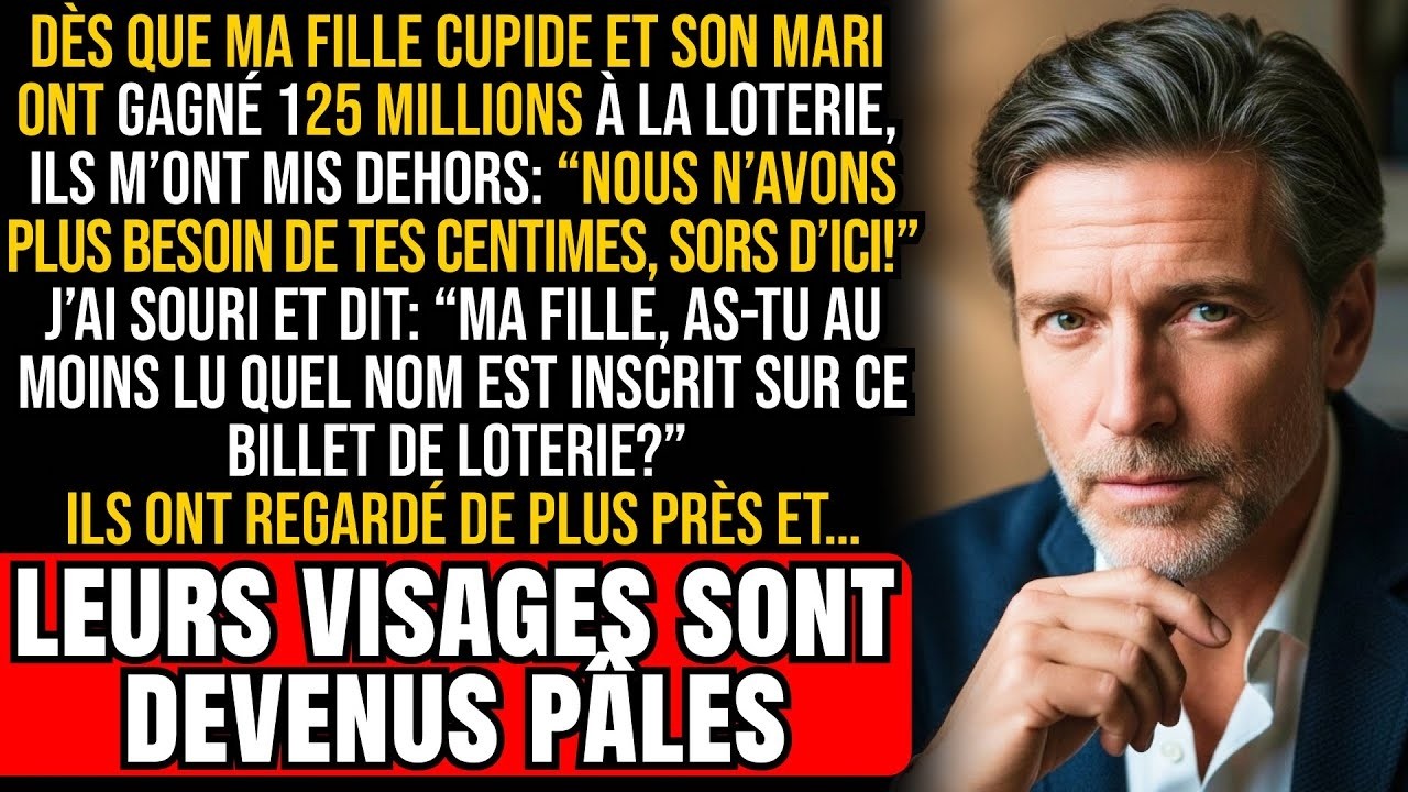Elle m’a mis à la porte après avoir gagné 125 millions — vingt minutes plus tard, tout a changé…