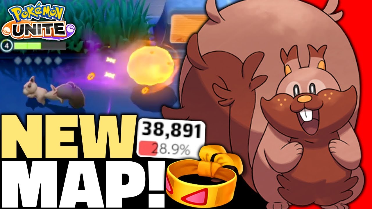 Pokémon Unite NEW Halloween MAP is INSANE!😳 (GREEDENT Build Guide & Gameplay of both Movesets)