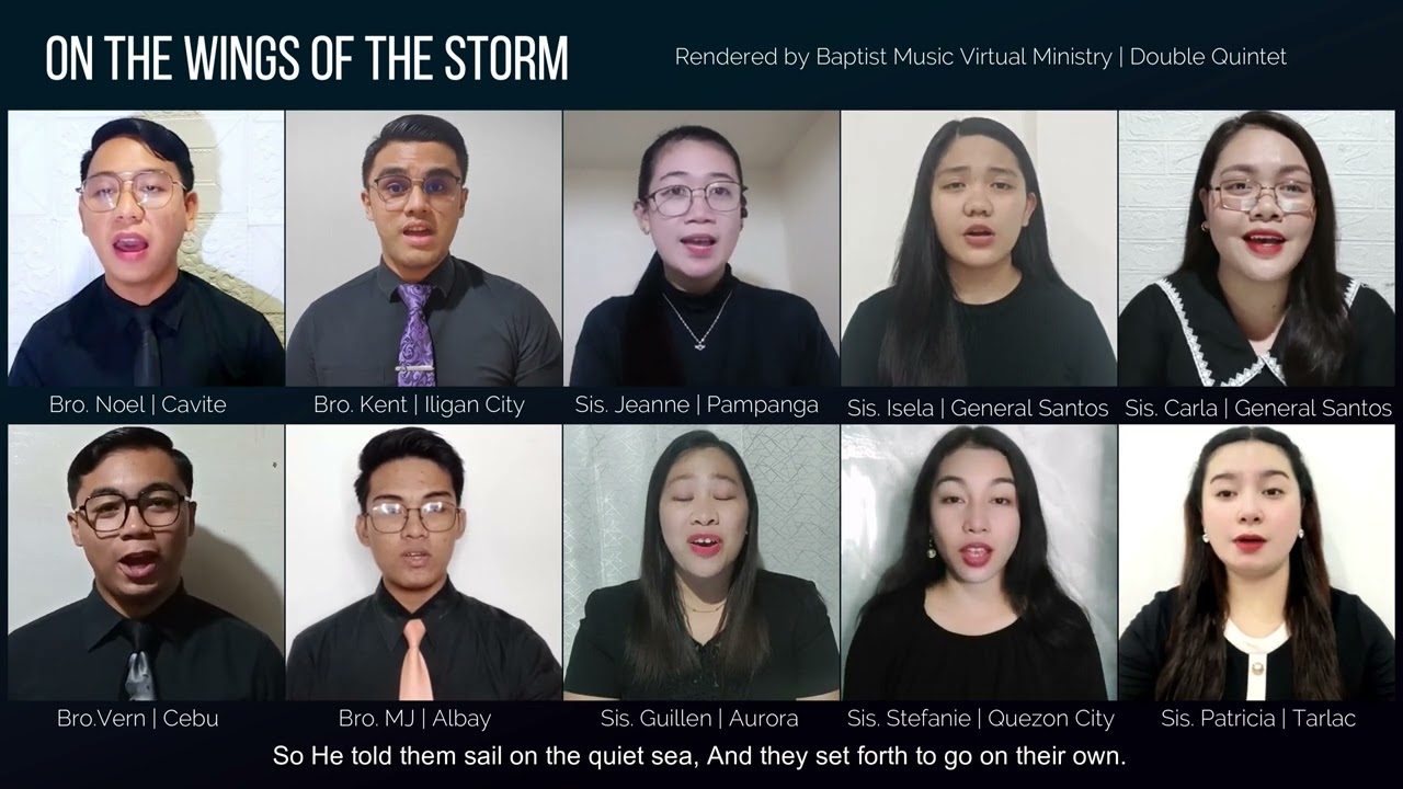 On the Wings of the Storm | Baptist Music Virtual Ministry