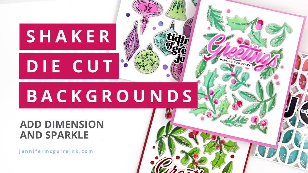Shaker Die Cut Background [Unique Look!]