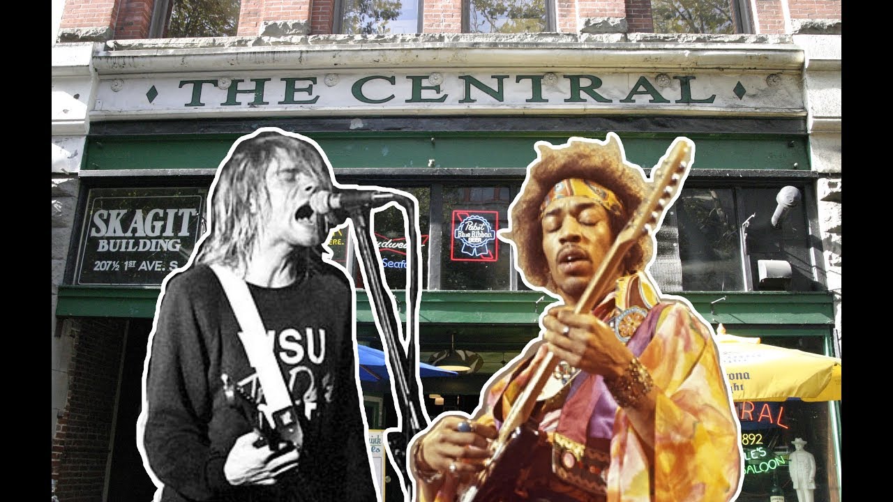 Nirvana's First Gig in the Oldest Bar in Seattle - The Central Saloon