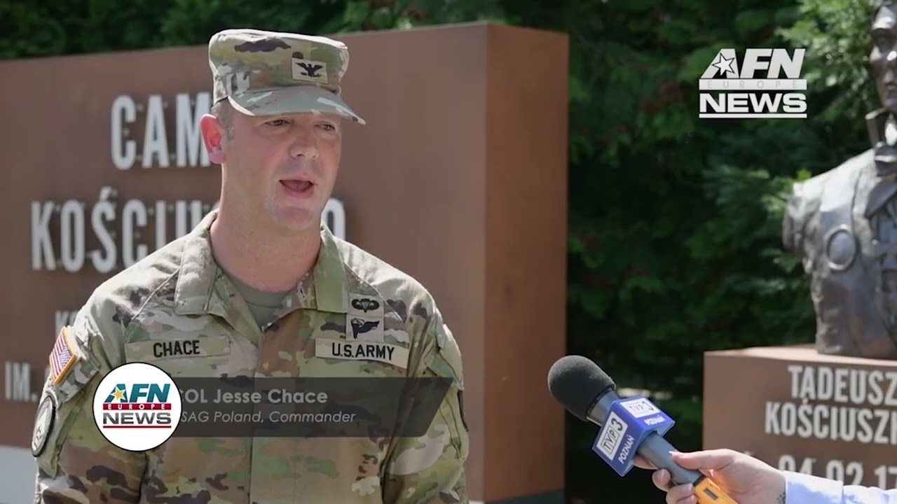 USAG Poland Welcomes New Commander
