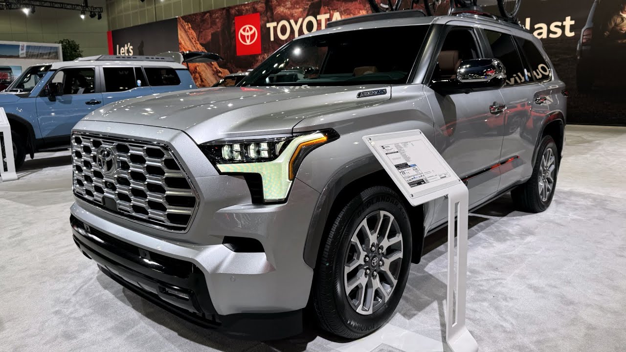 [4K] Первый взгляд на 2025 Toyota Sequoia 1794 Hybrid – LA Auto Show 2024