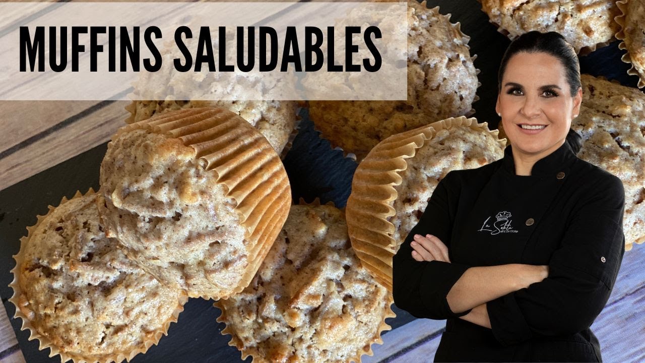 Prepara estos MUFFINS saludables en 25 minutos