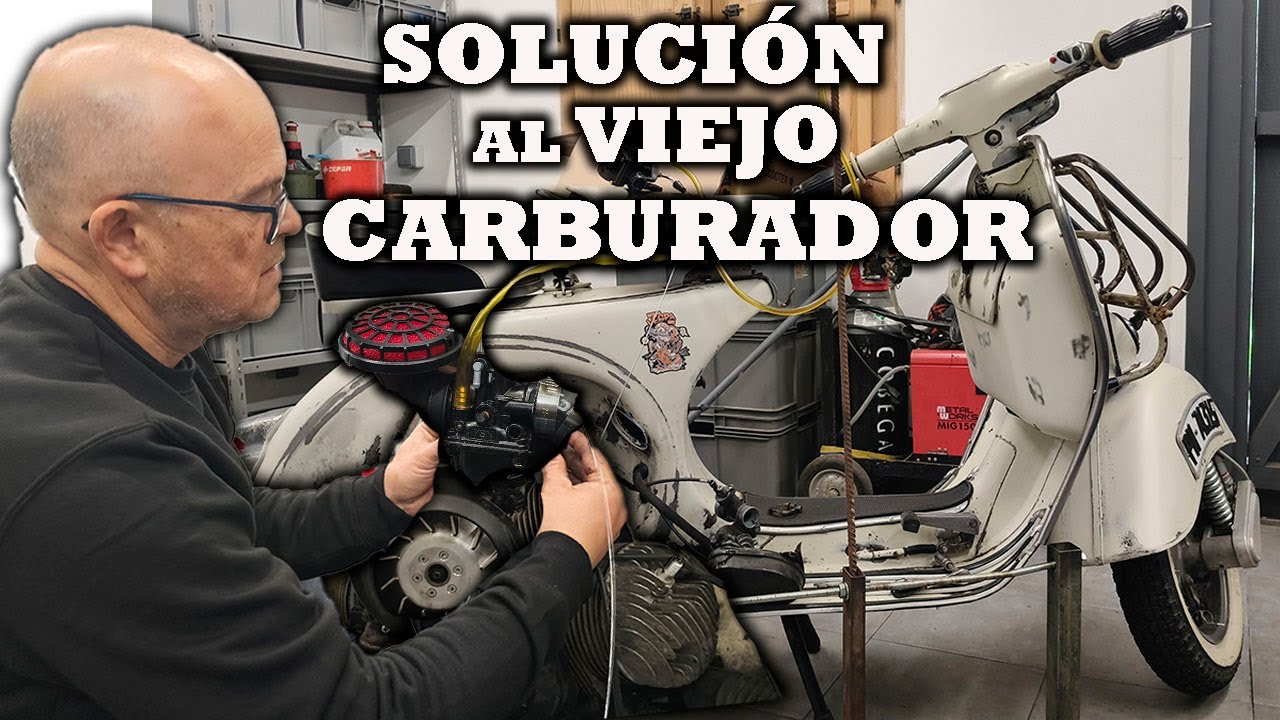 PROBLEMAS con el CARBURADOR de tu VESPA 125/150/160 | KIT INSTALACIÓN  y MONTAJE  paso a paso.