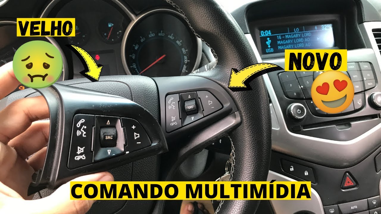 SUBSTITUIÇÃO DO COMANDO VOLANTE [CRUZE,SPIN,PRISMA,ONIX]