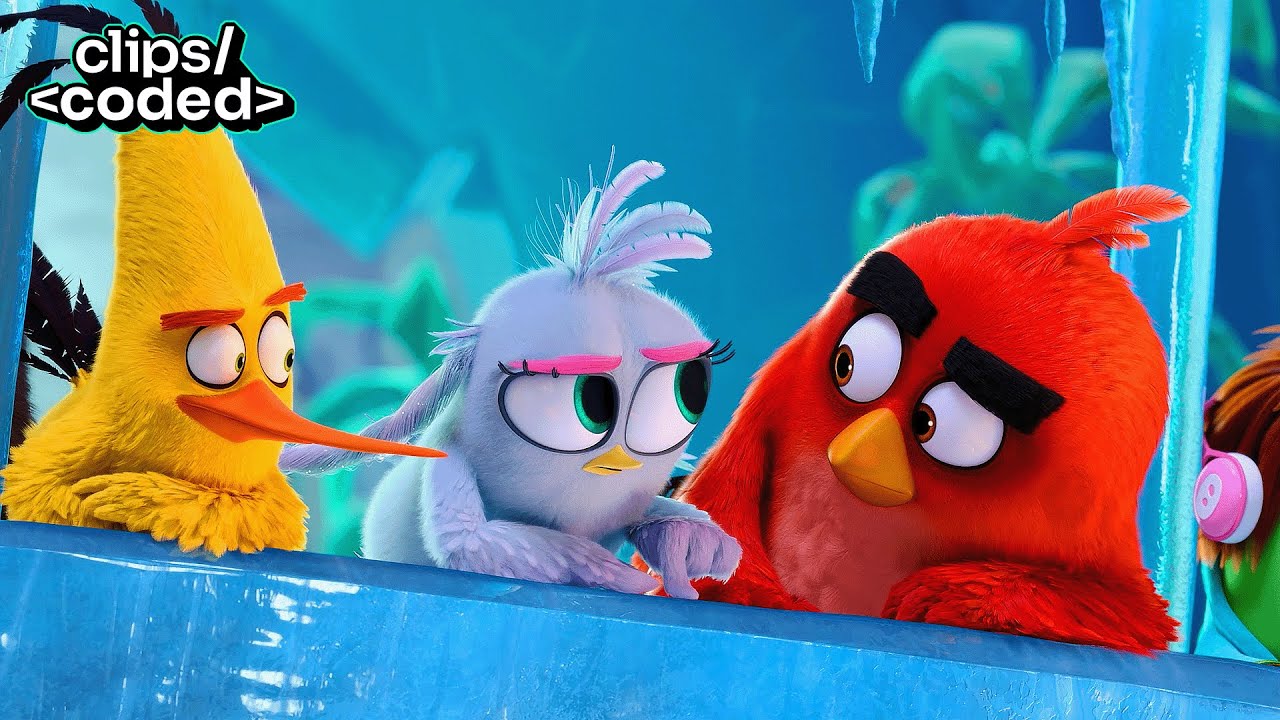 the angry birds movie 2 (2019) - red and silver’s sneak mission backfires big time
