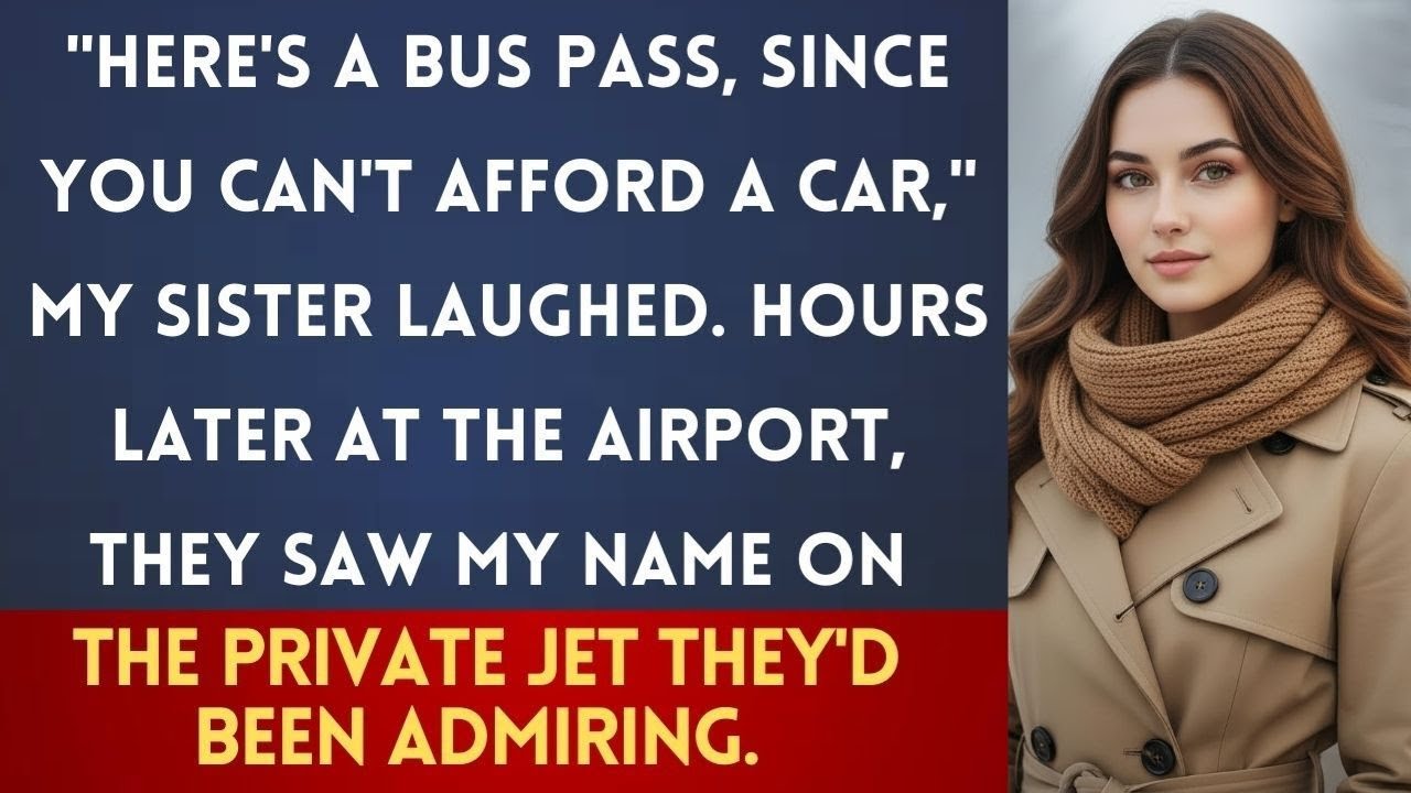 At Christmas, They Gave Me A Bus Pass—Then Saw My Name On Their Private Jet