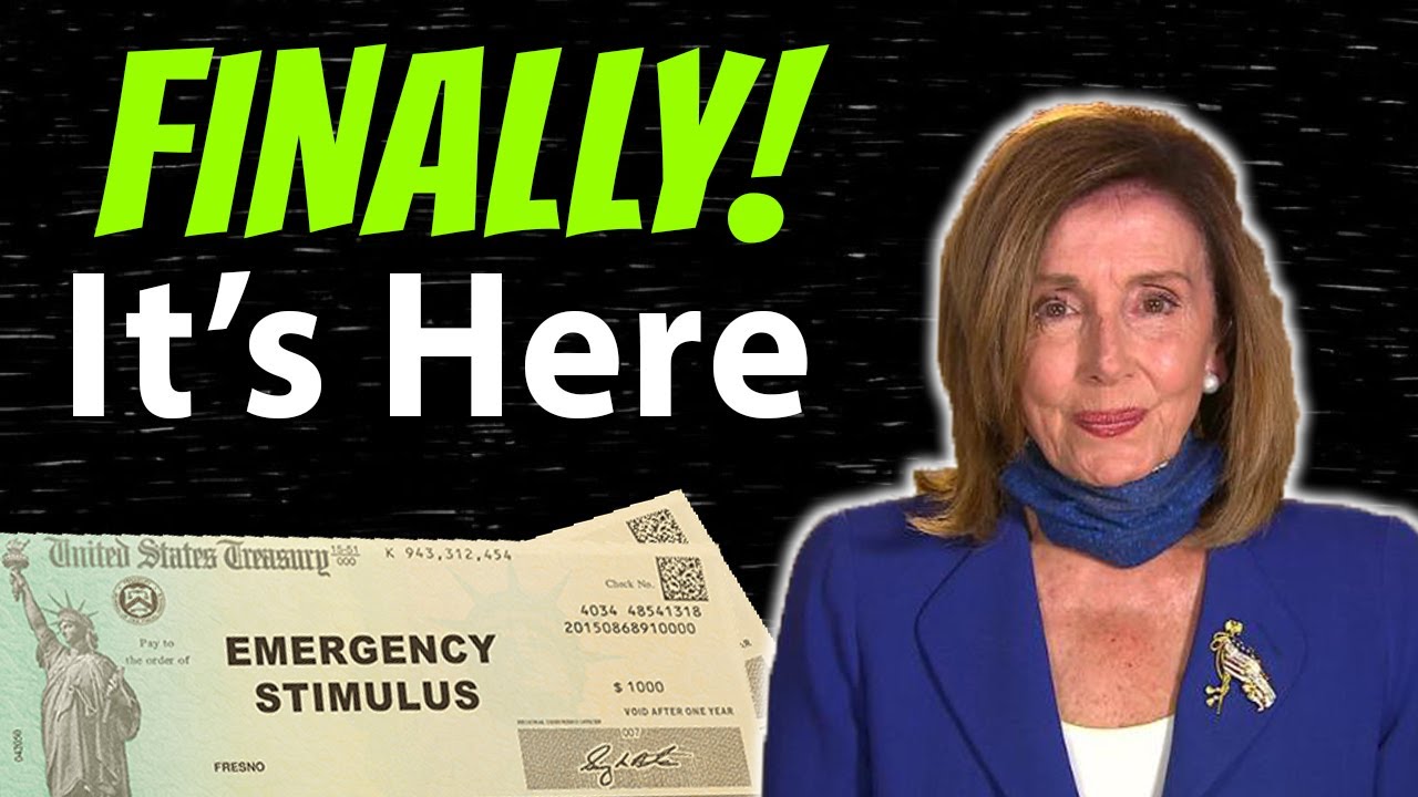 FINALLY! $1,200 Second Stimulus Check Update & NEW Stimulus Bill REVEALED