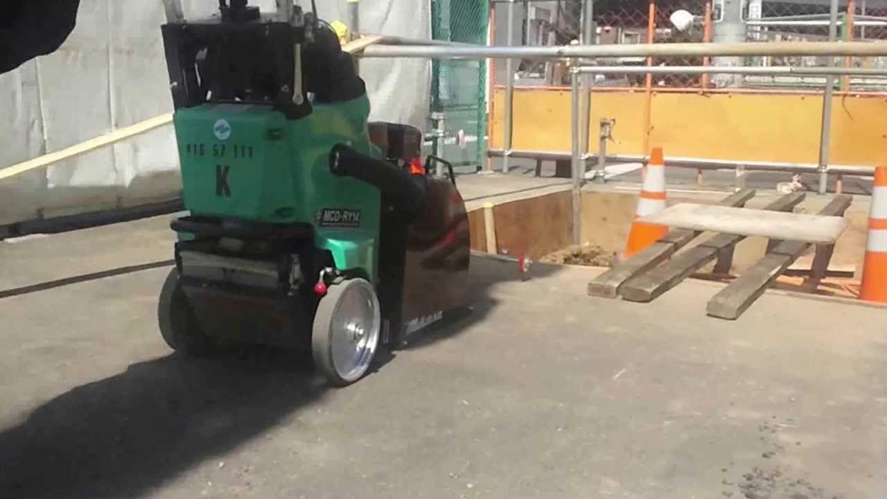 三笠産業　mikasa MCD-RY14　乾式路面カッター
