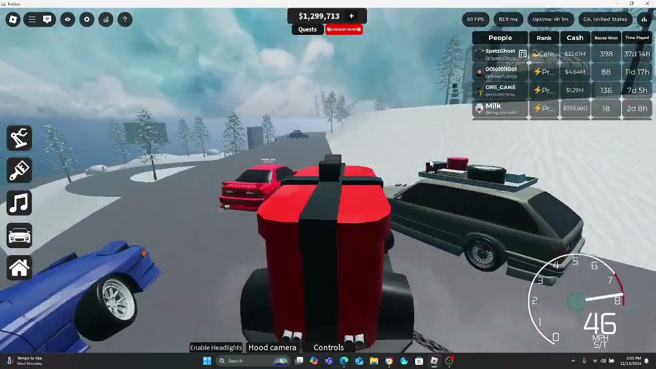 DRIFTING WITH SPETZGHOST AND FRIEND ON CHRISTMAS UPDATE drift paradise