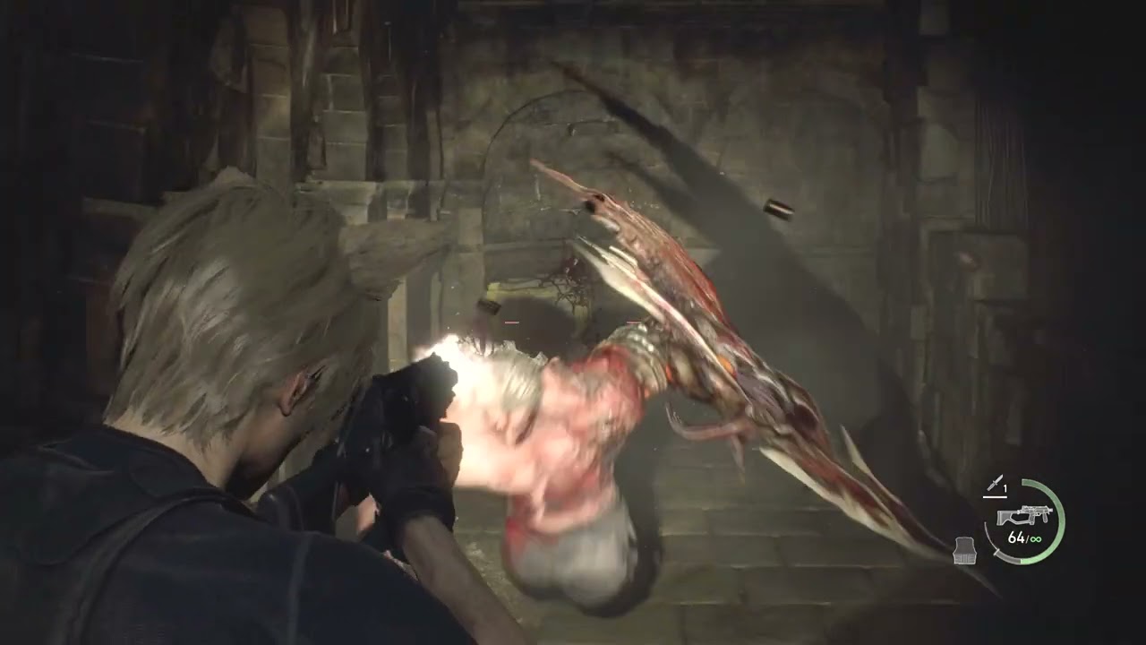 Krauser Vs TMP + Stock | Resident Evil 4 Remake