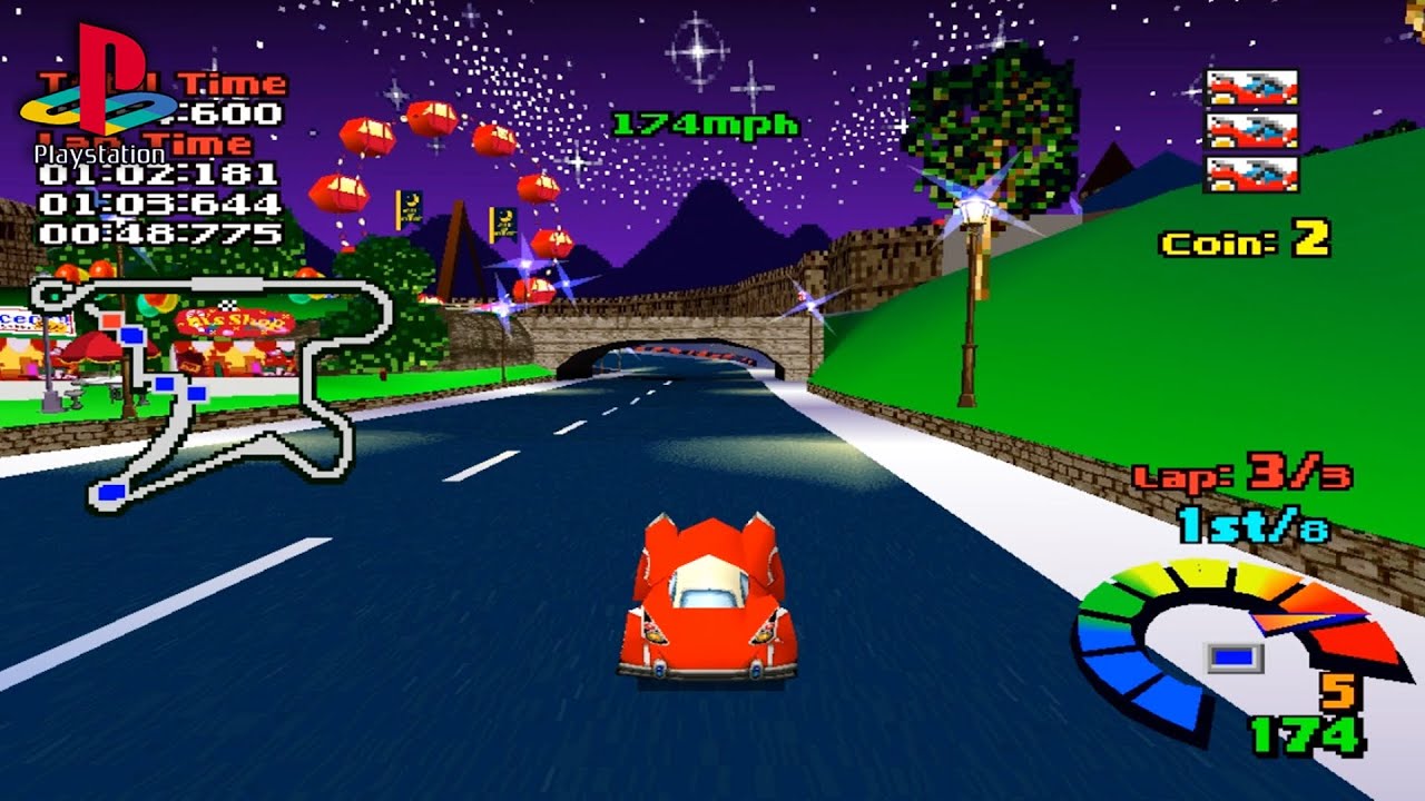 Motor Toon Grand Prix (PS1 Gameplay)