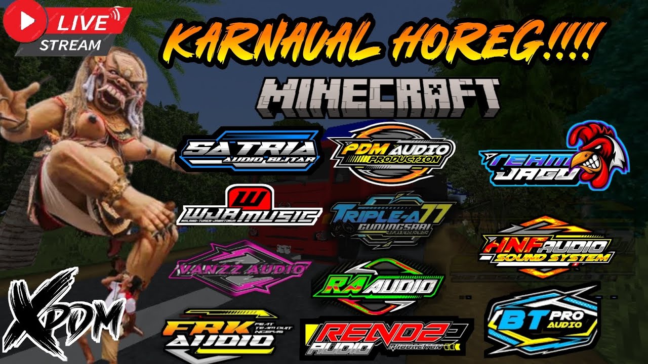 KARNAVAL MINECRAFT FULL HOREG ||PDM MCPE