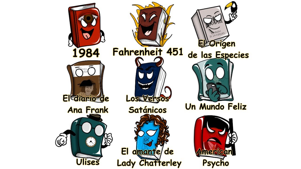 TODOS los LIBROS CENSURADOS explicados en 12 minutos