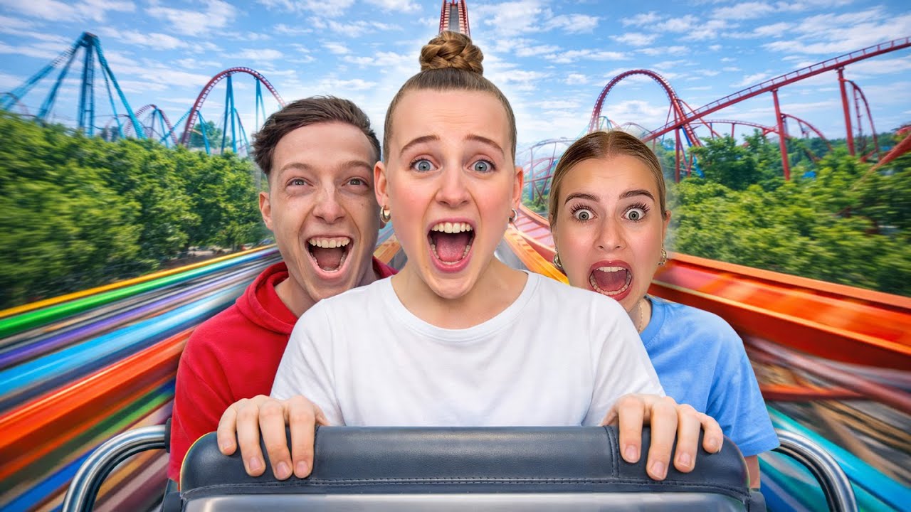 Unmögliche Challenges im Freizeitpark! | mit @itsmisabell und @tom.werner
