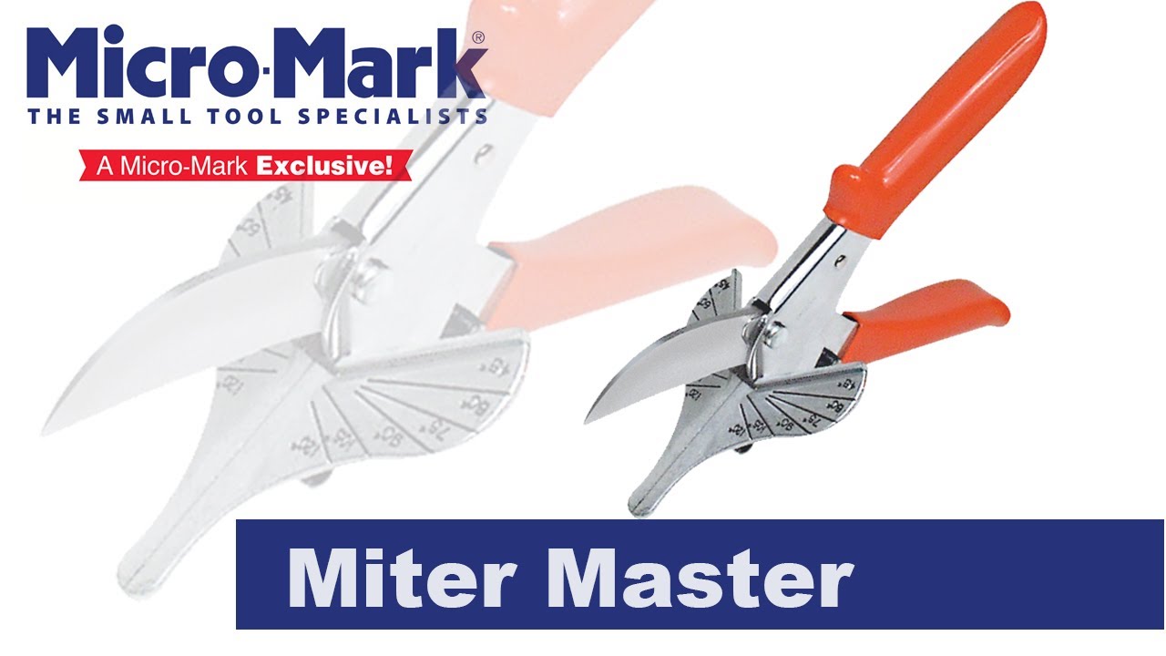 How To Use The Miter Master To Make Clean, Sharp Miters In Wood ( Works On Plastics Too!)
