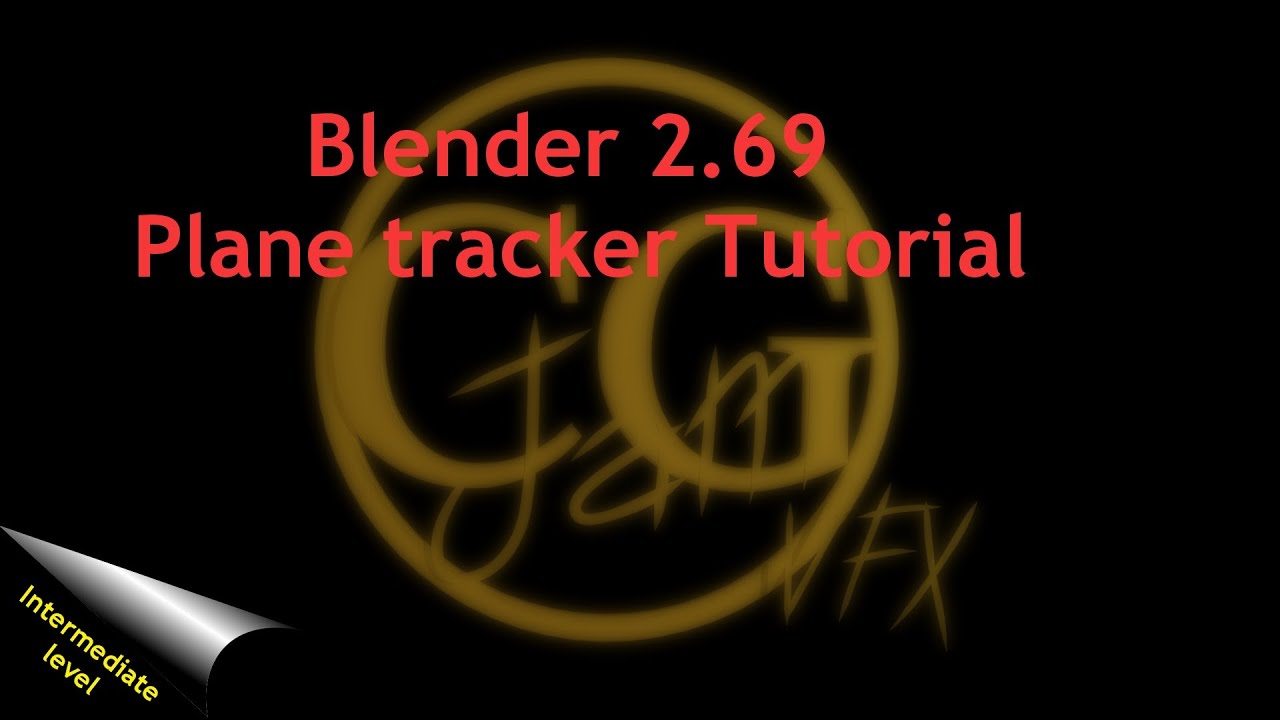 Blender 2.69 plane track tutorial