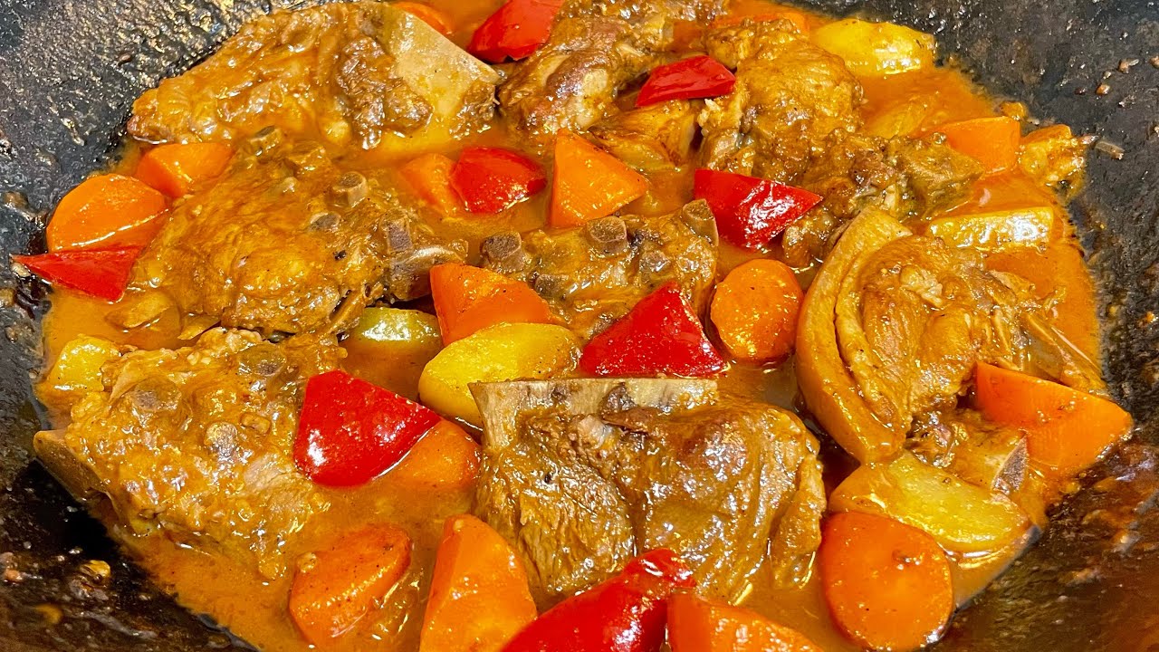 HOW TO COOK SIMPLE AND EASY PORK BONES CALDERETA l PORK CALDERETA RECIPE l CALDERETA