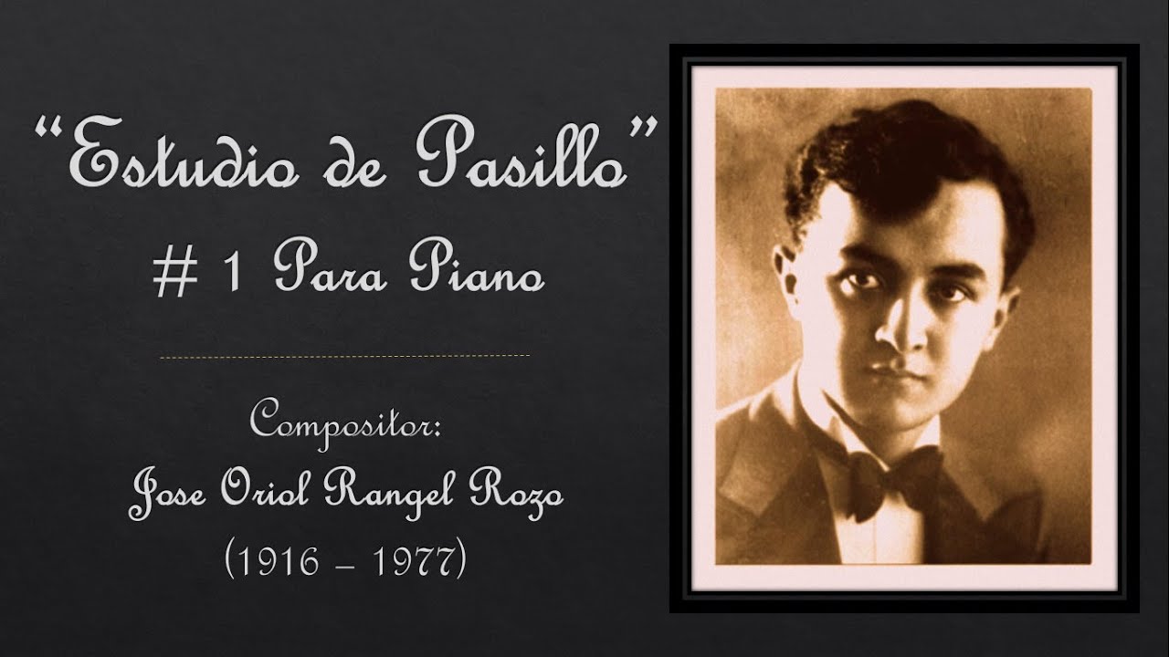 Estudio de Pasillo # 1 - Oriol Rangel Rozo.