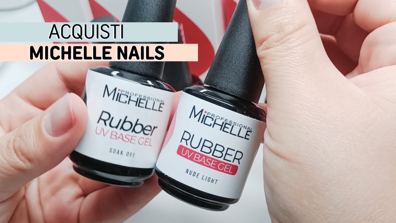 Acquisti MICHELLE NAILS | basi RUBBER, top coat senza dispersione | desmynails