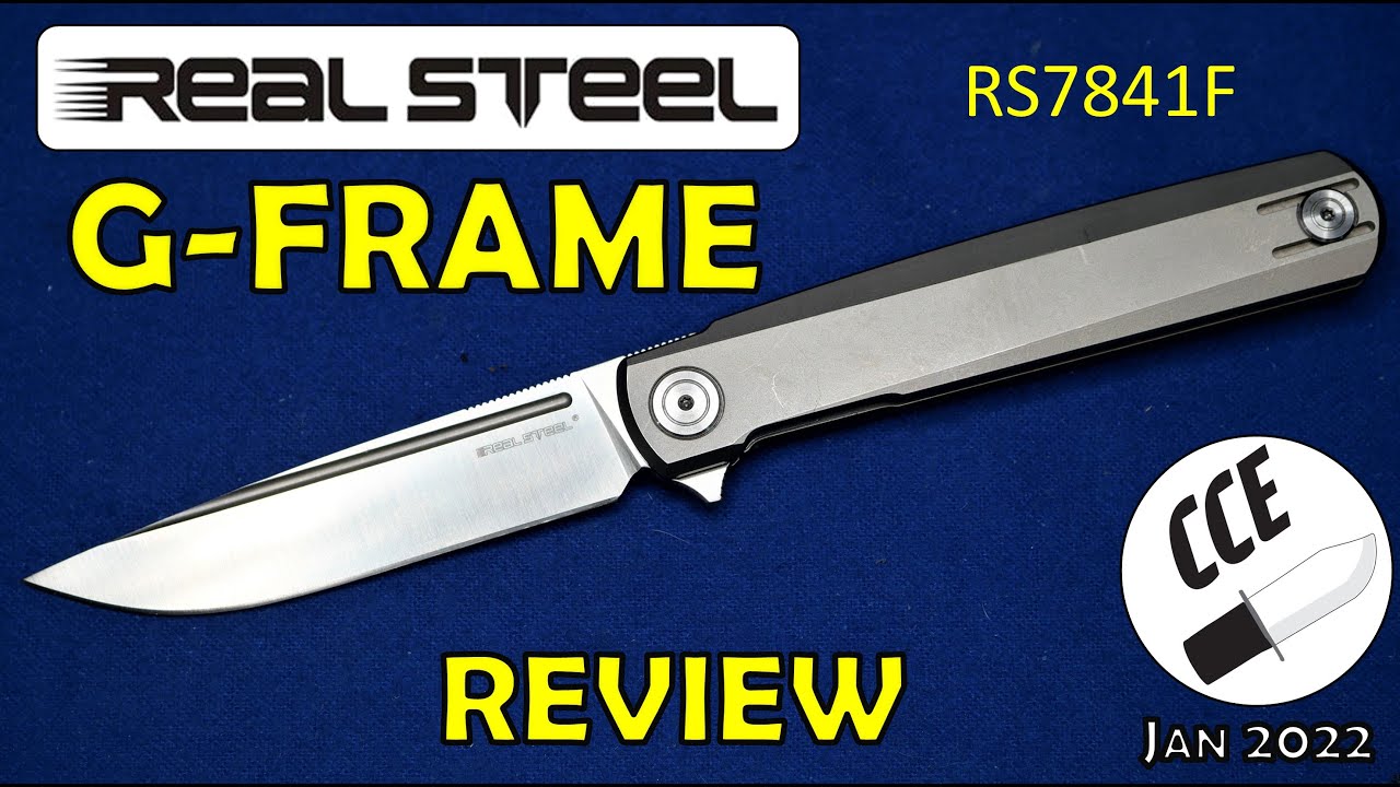 Review: Real Steel G-FRAME - RS7841F - White Mountain Knives EXCLUSIVE
