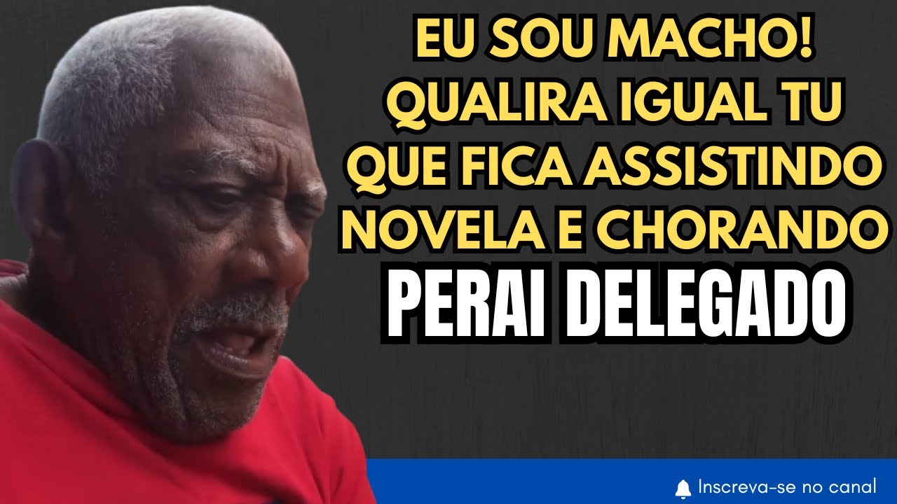 DELEGADO com raiva das NOVELAS de RENAN