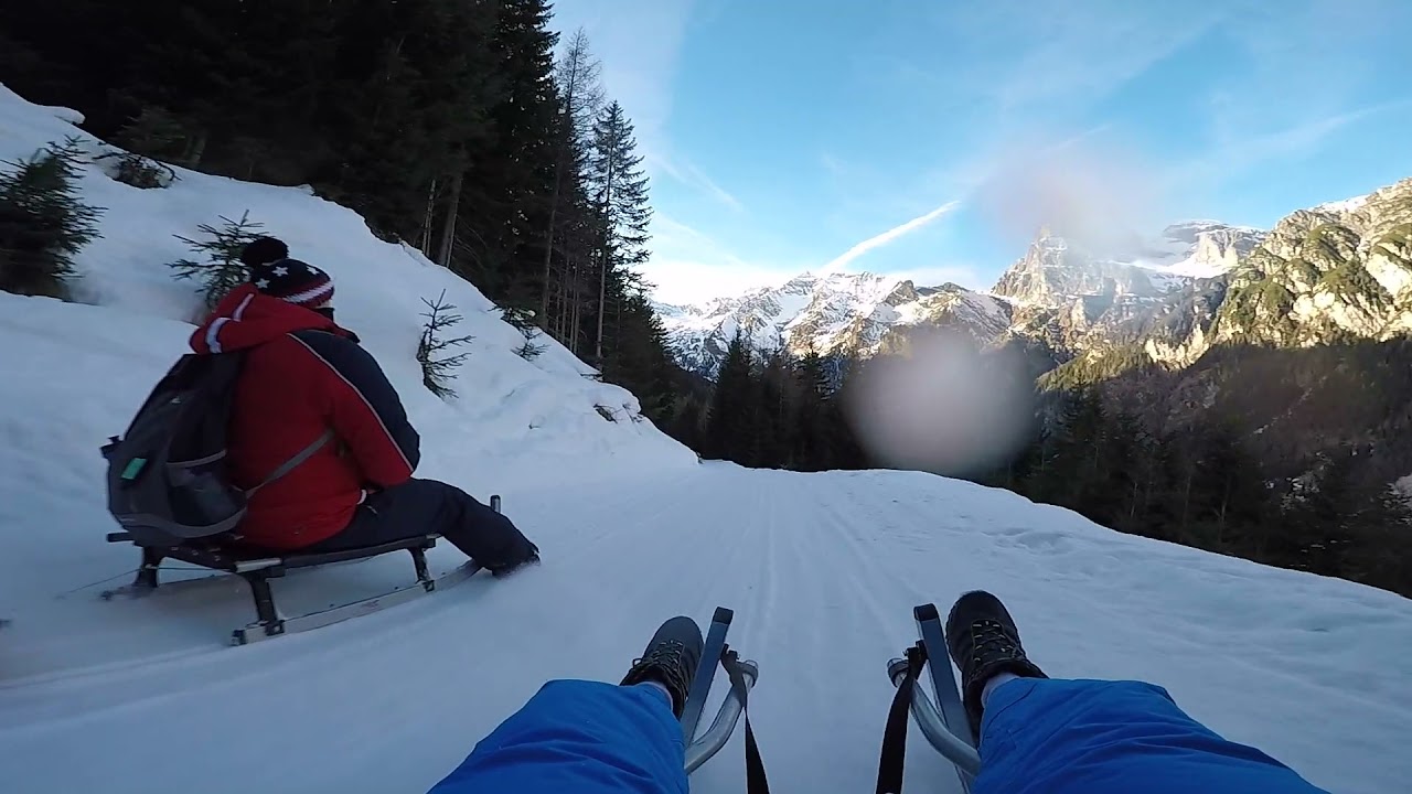 Pista da slittino Ladurns 6,5 km in Trentino Alto Adige - GoPro Hero5 Black