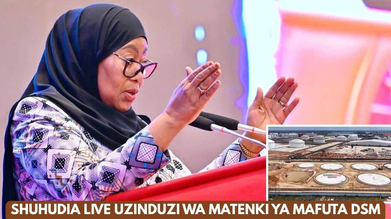 🔴LIVE:RAIS DR. SAMIA S HASSAN AKIWEKA JIWE LA MSINGI UJENZI WA MATANKI YA KUPOKEA MAFUTA BANDARI DSM