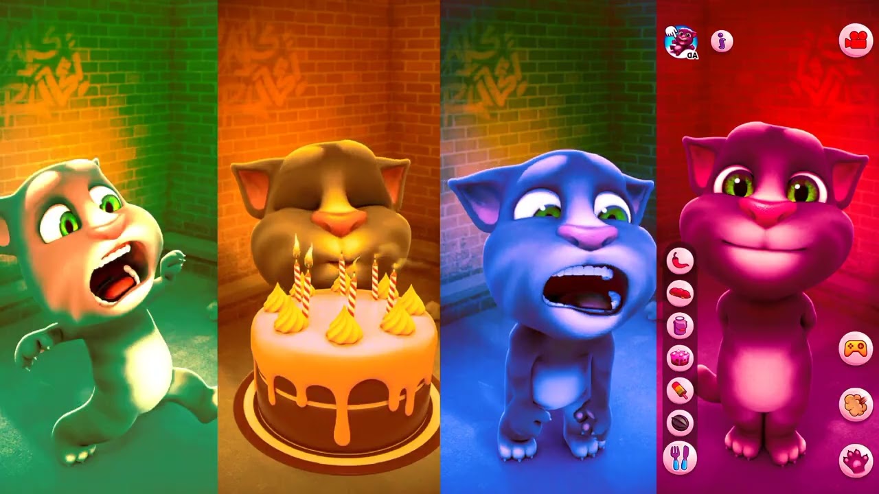 Talking Tom Funny Gameplay Ep1912