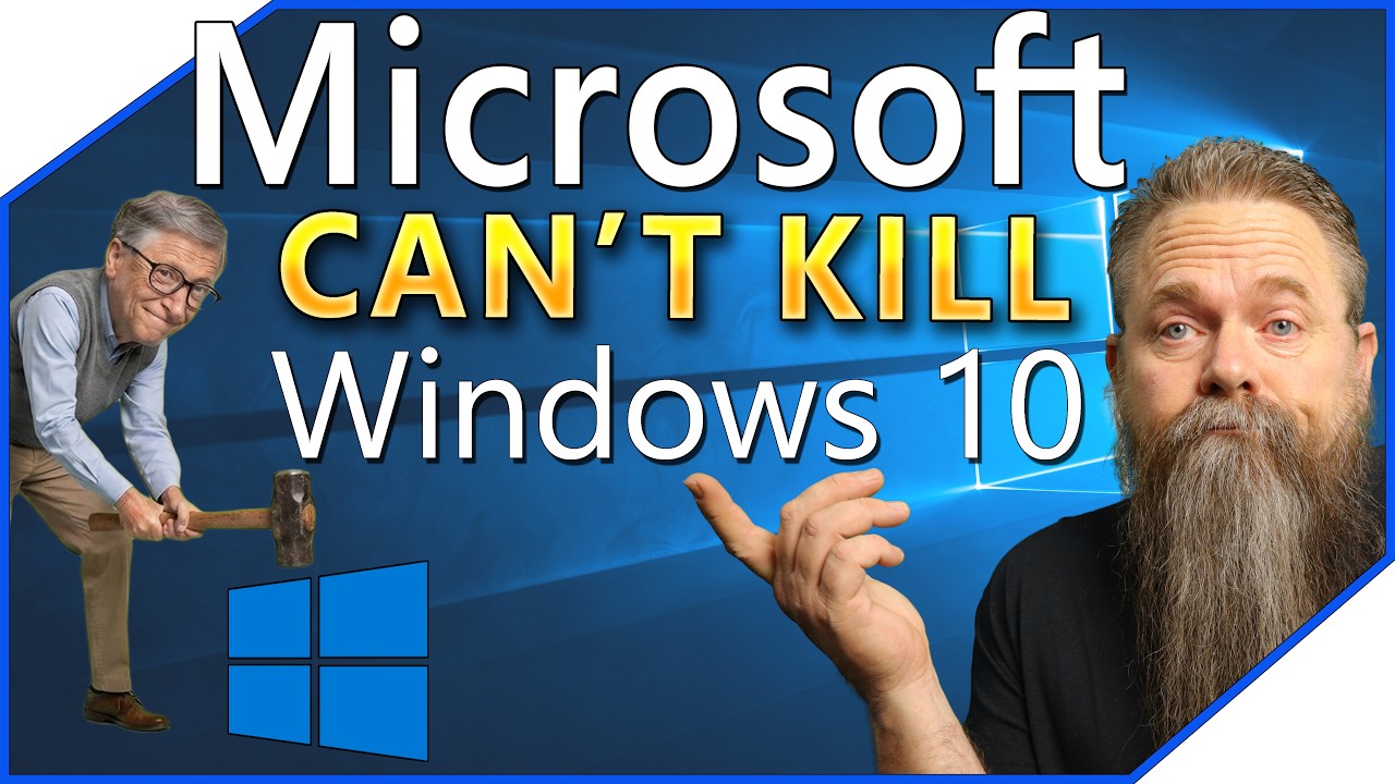 Microsoft не может &laquo;убить&raquo; Windows 10