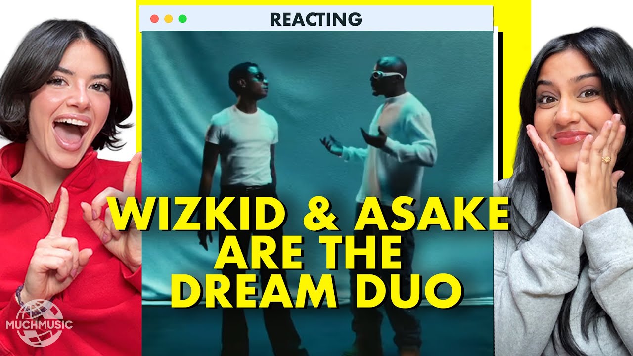 WIZKID AND ASAKE TURBULENCE REACTION | MUCHMUSIC