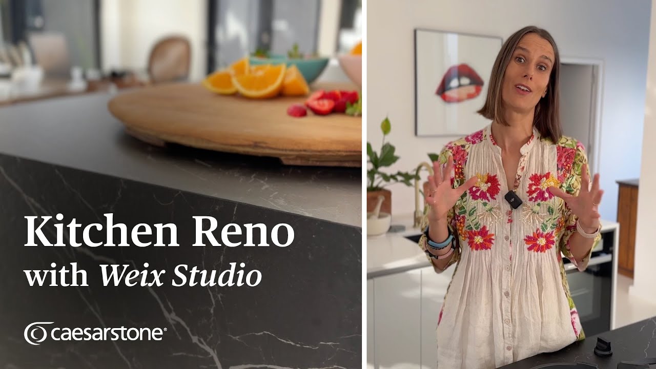 WEIXStudio x Caesarstone Countertops Kitchen Transformation