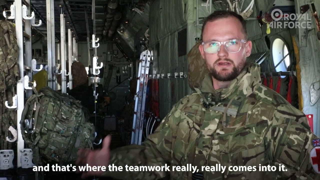 RAF Tactical Medical Wing support to Turkey earthquake victims