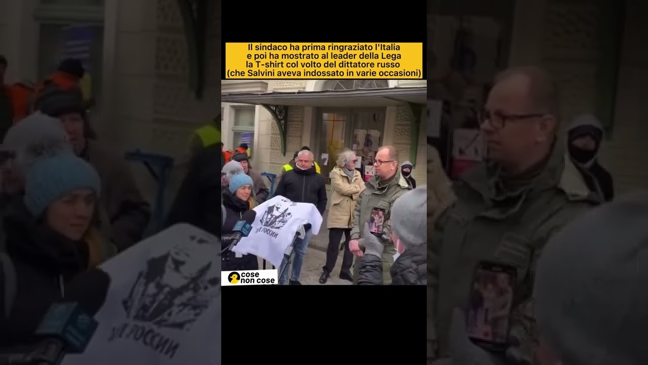 Ucraina, Salvini contestato in Polonia: il sindaco di Przemysl non lo riceve