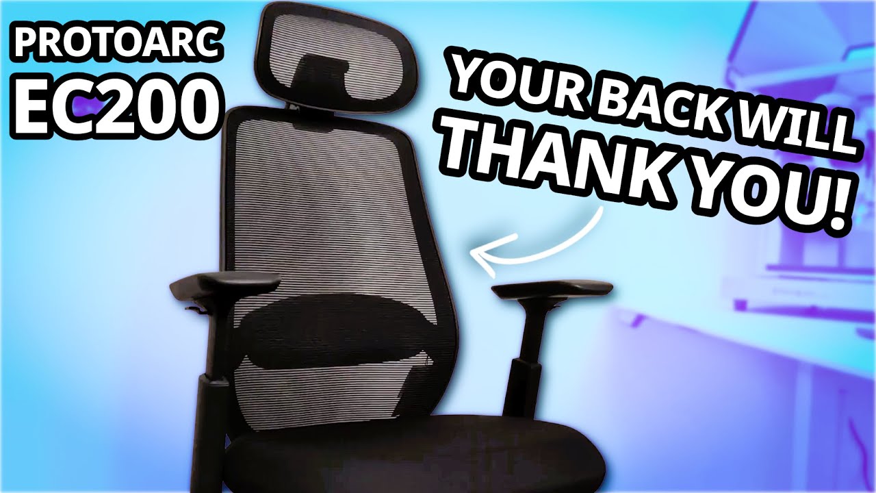 ProtoArc EC200 | Best ergonomic chair under 200!