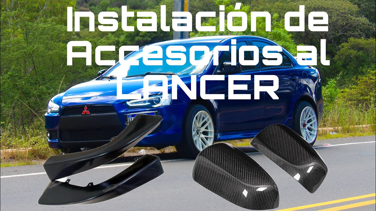 Instalación de Lip frontal (Colmillos) y otros Accesorios al LANCER