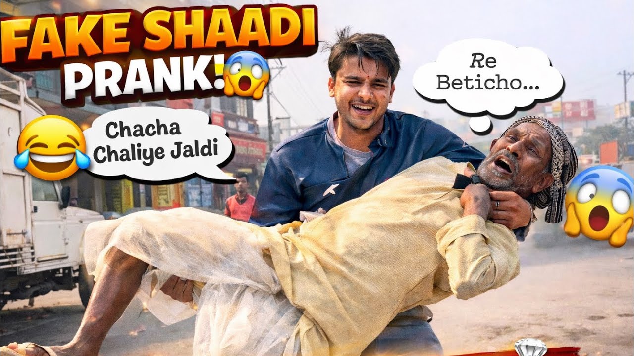 ￼￼फेक सादी प्रैंक चाचा के साथ 🤣पब्लिक का रिएक्शन देखो 😂
