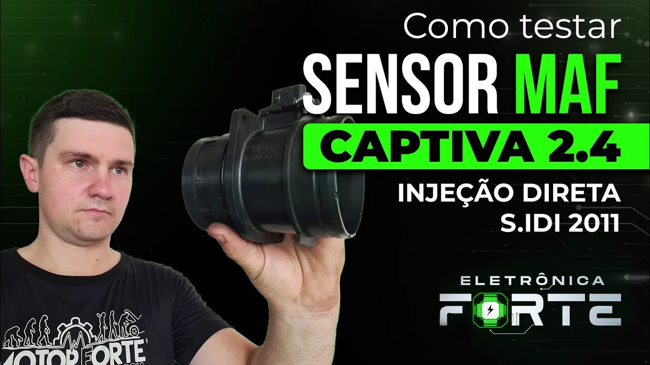 Como testar sensor maf captiva 2,4 inje&ccedil;&atilde;o direta S.IDI 2011