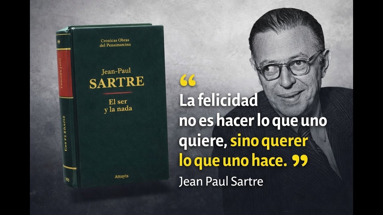 ¿Por que rechazó el premio Nobel? | Resumen de El ser y la nada, Jean Paul Sartre