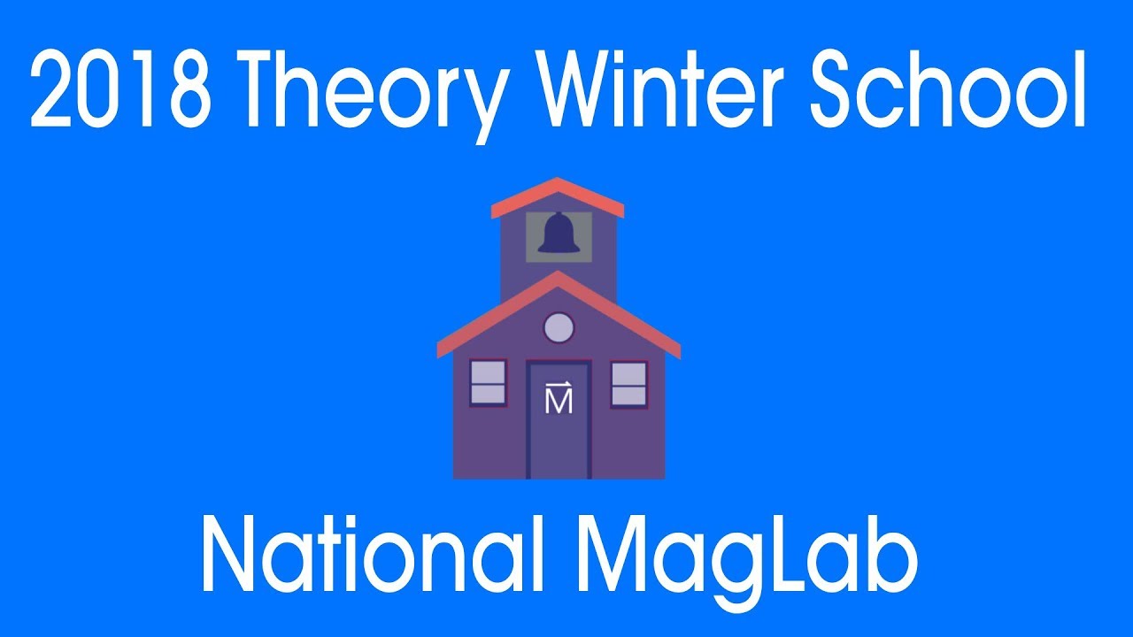 MagLab Theory Winter School 2018: Steven Girvin - Entanglement Entropy