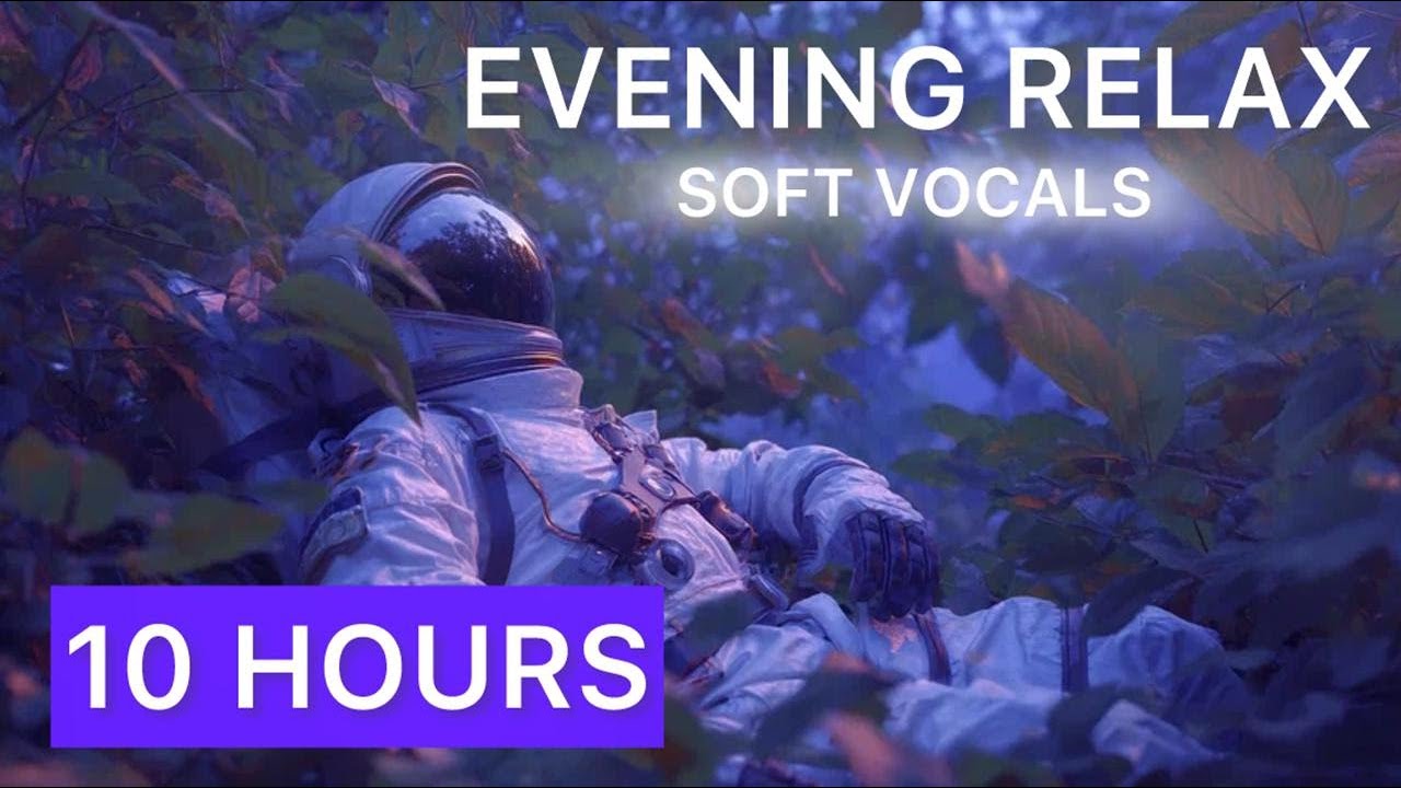 Evening Relaxation with Soft Vocal Music 🌙 Chill Night Ambience | 10 Hours