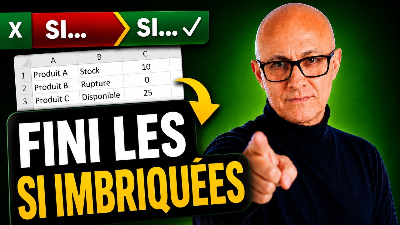 3 fonctions Excel plus puissantes que SI 💡