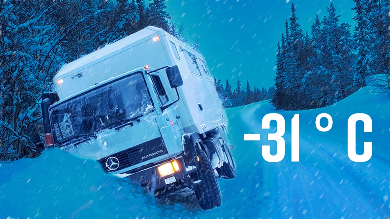 Unexpected challenges: Surviving an Arctic Winter in an expedition truck | RV up to the north cape